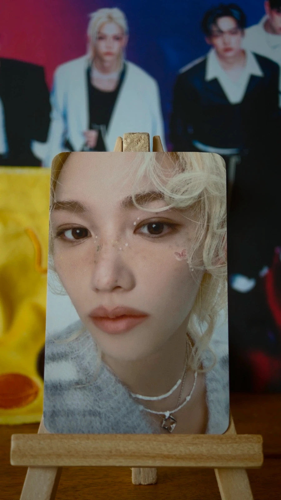 Stray Kids Felix SKZ 5'CLOCK Photocard (Online Merchandise Benefit) — front