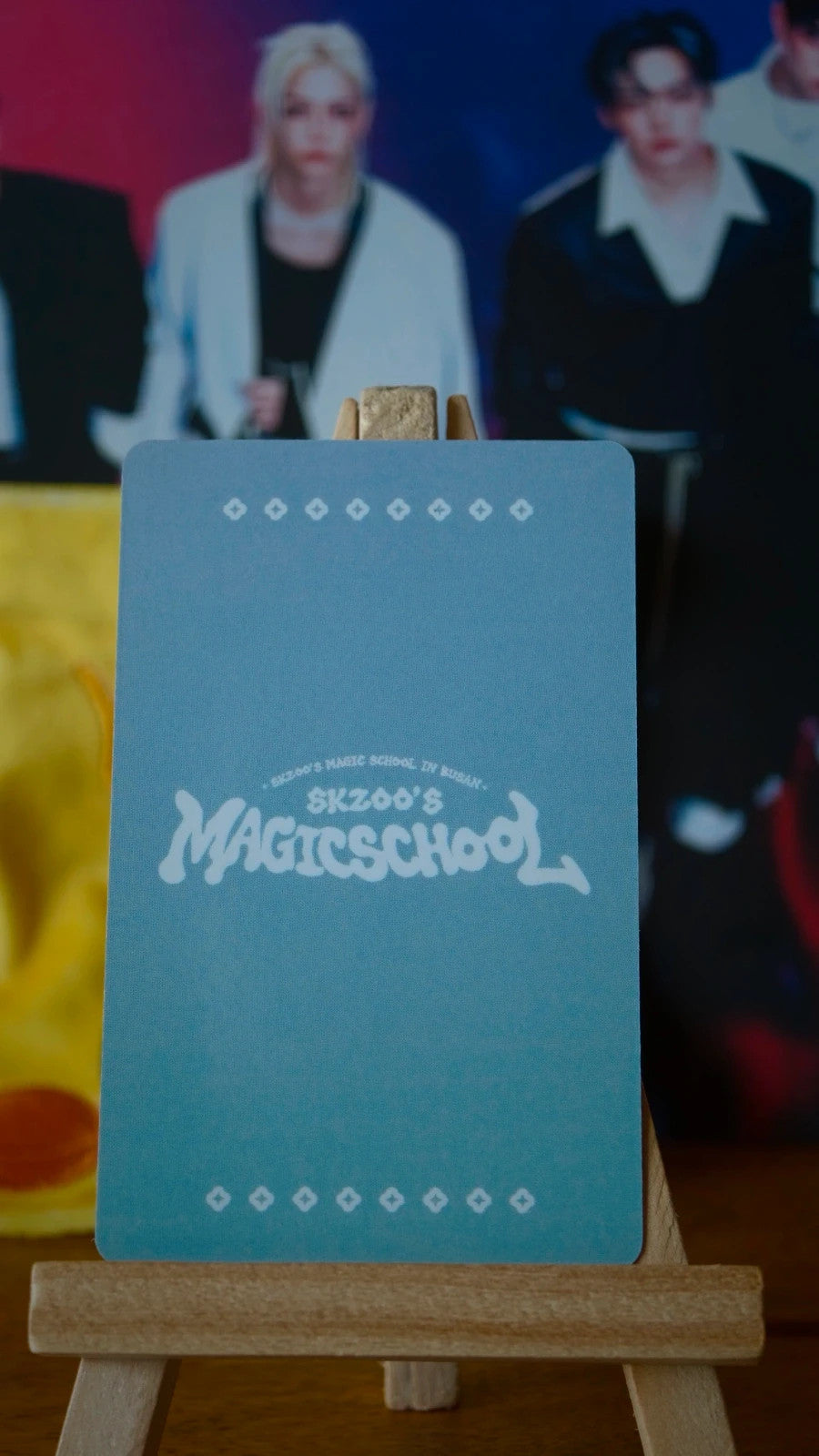Stray Kids Felix SKZOO'S MAGIC SCHOOL in Busan Photocard (Busan Online Benefit) — reverse