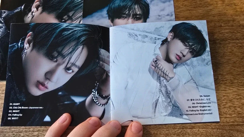Stray Kids GIANT Album Changbin, photobook pages