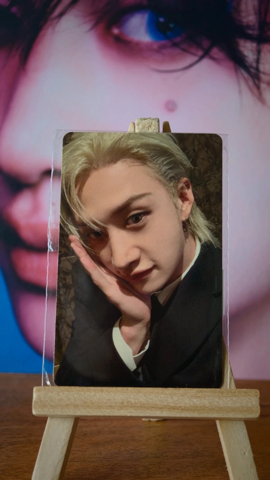 Stray Kids Bang Chan KARMA Photocard (FANS SHOP Lucky Draw Round 2) — front
