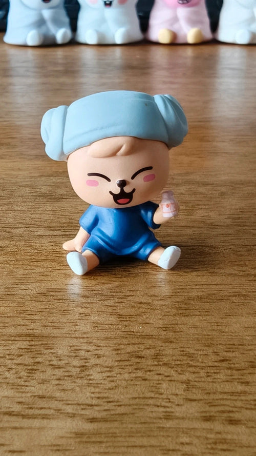 Stray Kids SKZOO PuppyM Sauna Gacha Figure — front view