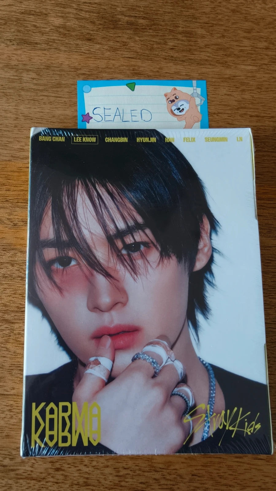 Stray Kids Lee Know KARMA Album (Accordion Ver., Sealed) — front cover