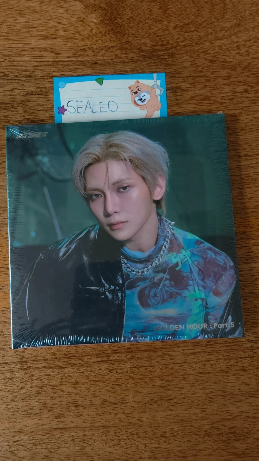 ATEEZ Yeosang GOLDEN HOUR : Part.5 Album (Digipack Ver., Sealed) — sealed album front
