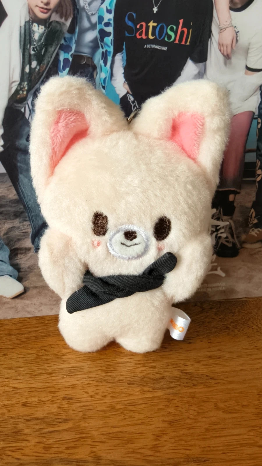 Stray Kids SKZOO FoxI.Ny Magnetic Plush Keyring — front view