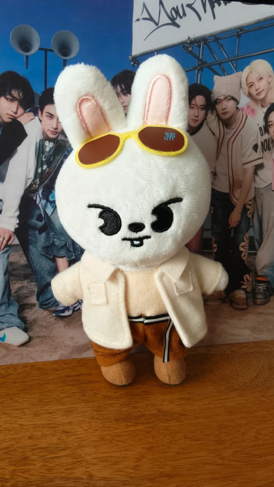 Stray Kids SKZOO Leebit Plush — front view