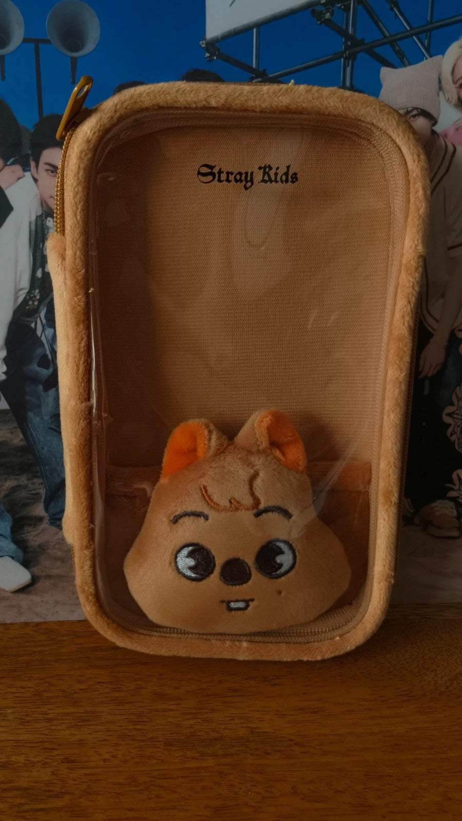 Stray Kids SKZOO HAN QUOKKA Acrylic Stand Case (dominATE JAPAN) — front view