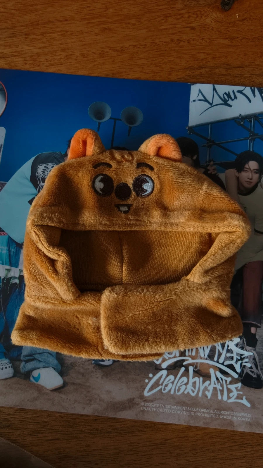 Stray Kids SKZOO HAN QUOKKA Lightstick Cover — front view