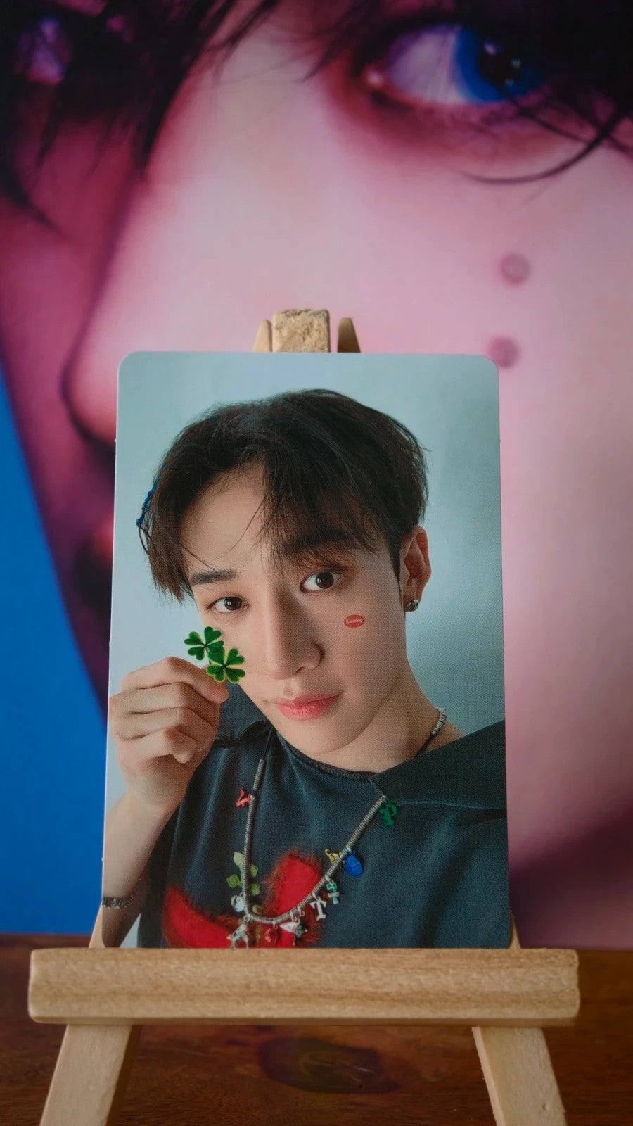 Stray Kids Bang Chan Social Path / Super Bowl Photocard (Regular Double-sided) — first portrait side