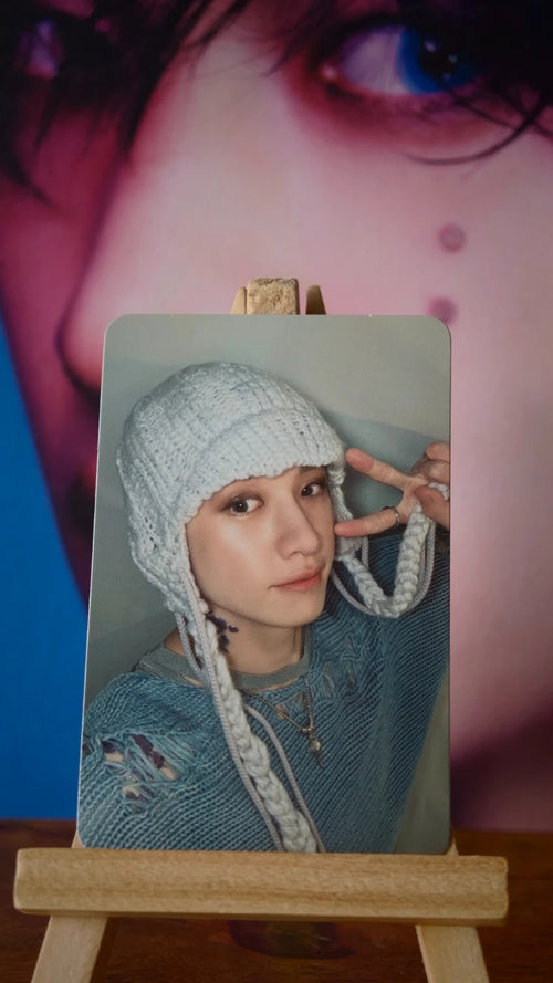 Stray Kids Bang Chan ATE Photocard (Accordion Ver.) — front
