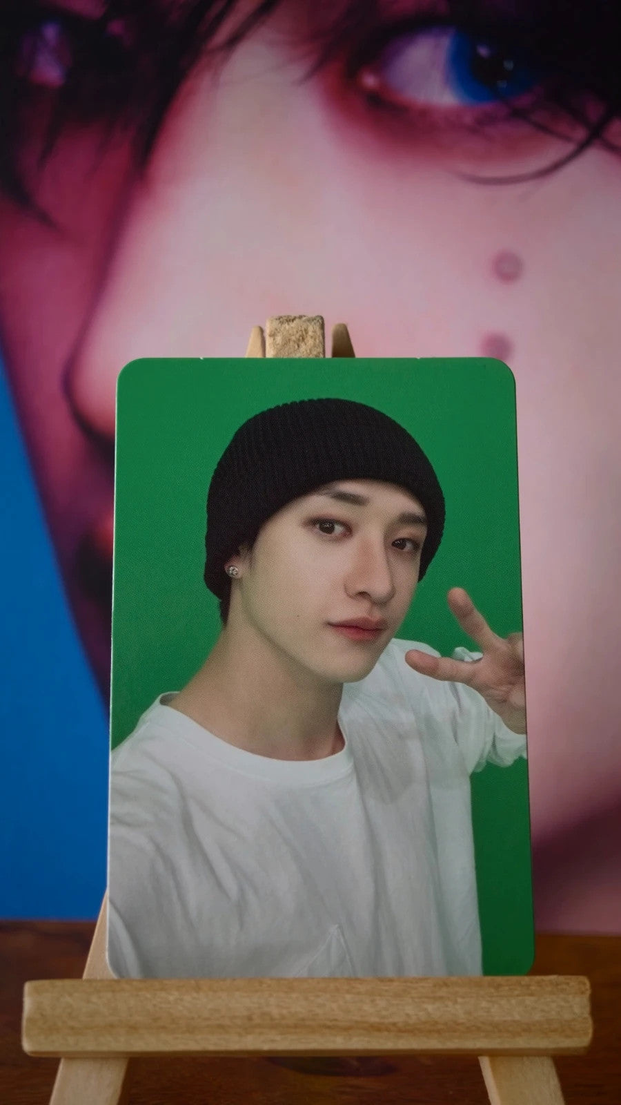 Stray Kids Bang Chan ATE Photocard (Accordion POB) — front