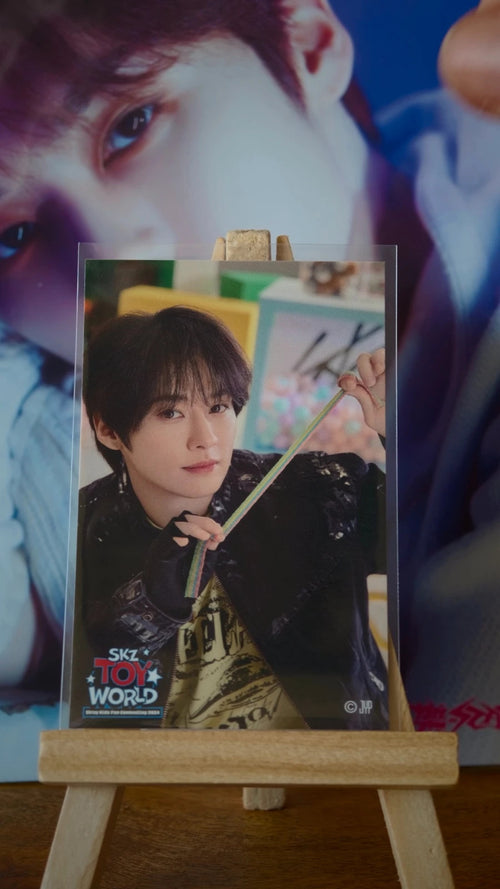 Stray Kids Lee Know SKZ TOY WORLD Photo Sticker (Venue Lottery) — printed photo design