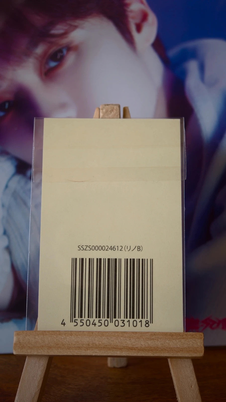 Stray Kids Lee Know 5-STAR Dome Tour 2023 Photo Sticker (Online Lottery B) — sticker backing