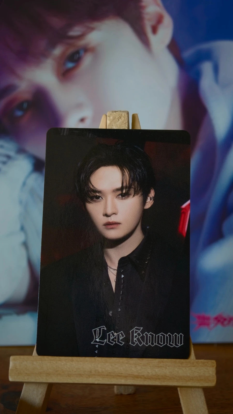 Stray Kids Lee Know dominATE in Japan 2024 Polaroid-style Photocard (Polaroid Set) — front