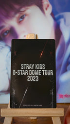 Stray Kids Lee Know 5-STAR Photocard (dome), reverse of photocard
