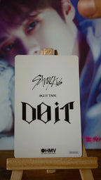 Stray Kids Lee Know DO IT Photocard (HMV Lucky Draw B) — reverse
