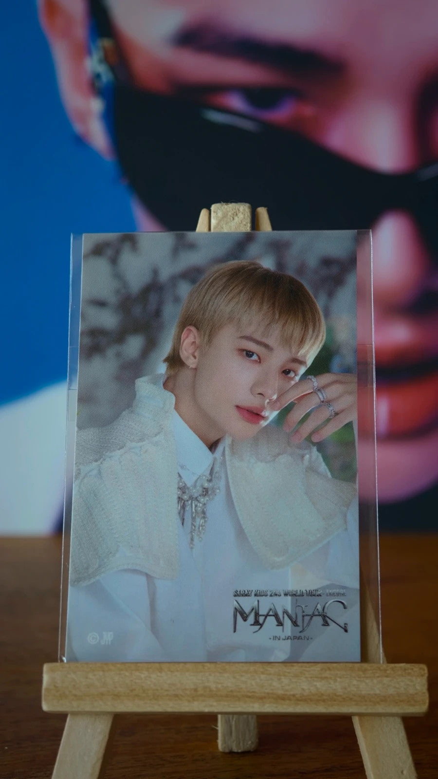 Stray Kids Hyunjin MANIAC Encore in Japan Photo Sticker (Online Lottery B) — printed photo design