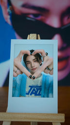 Stray Kids Hyunjin SKZ 5'CLOCK Polaroid-style Photocard (Tincase Polaroid) — front