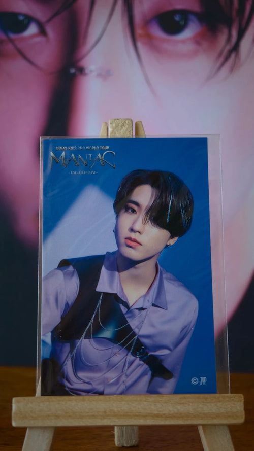 Stray Kids Han MANIAC in Japan Photo Sticker (Online Lottery) — printed photo side