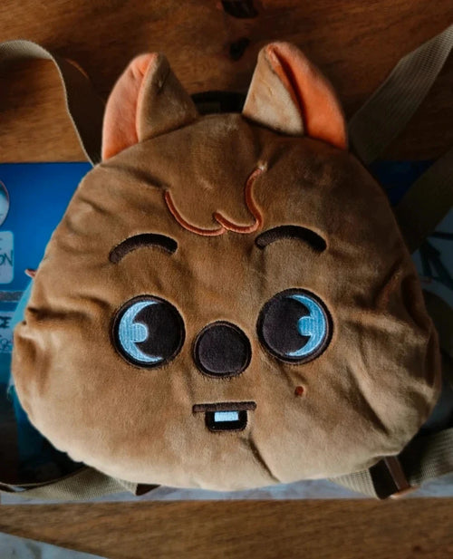 Stray Kids SKZOO HAN QUOKKA Mini Backpack (TOY WORLD) — front view