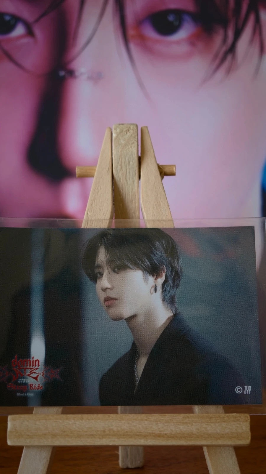 Stray Kids Han dominATE in Japan 2024 Photo Sticker (Venue Lottery, Landscape Design) — printed photo side