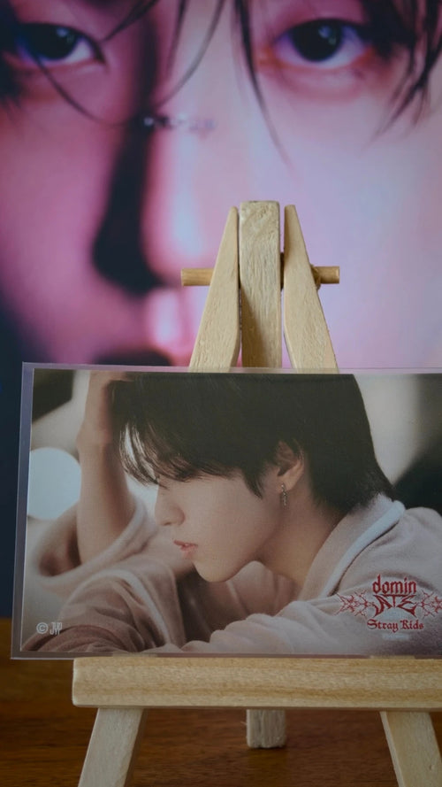 Stray Kids Han dominATE in Japan 2024 Photo Sticker (Online Lottery, Landscape Design) — printed photo side