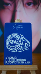 Stray Kids Han KARMA Photocard (Accordion POB) — reverse