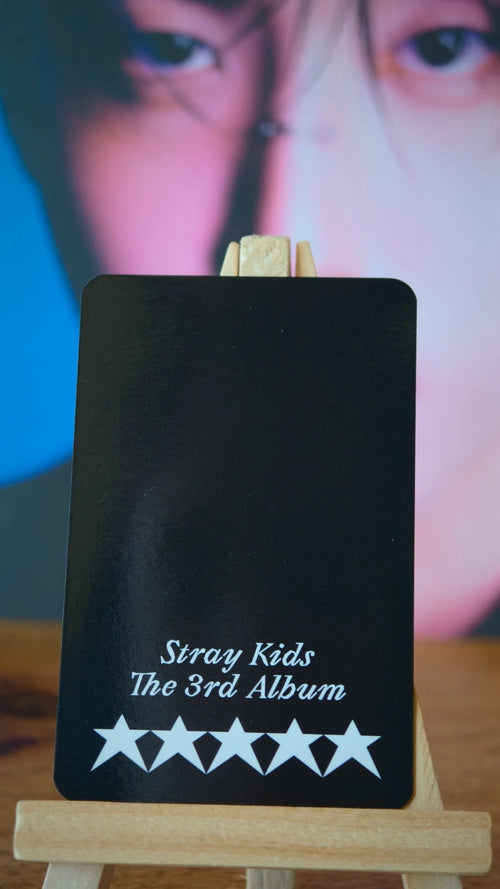 Stray Kids Han 5-STAR Photocard (Blue Dream Media POB) — reverse