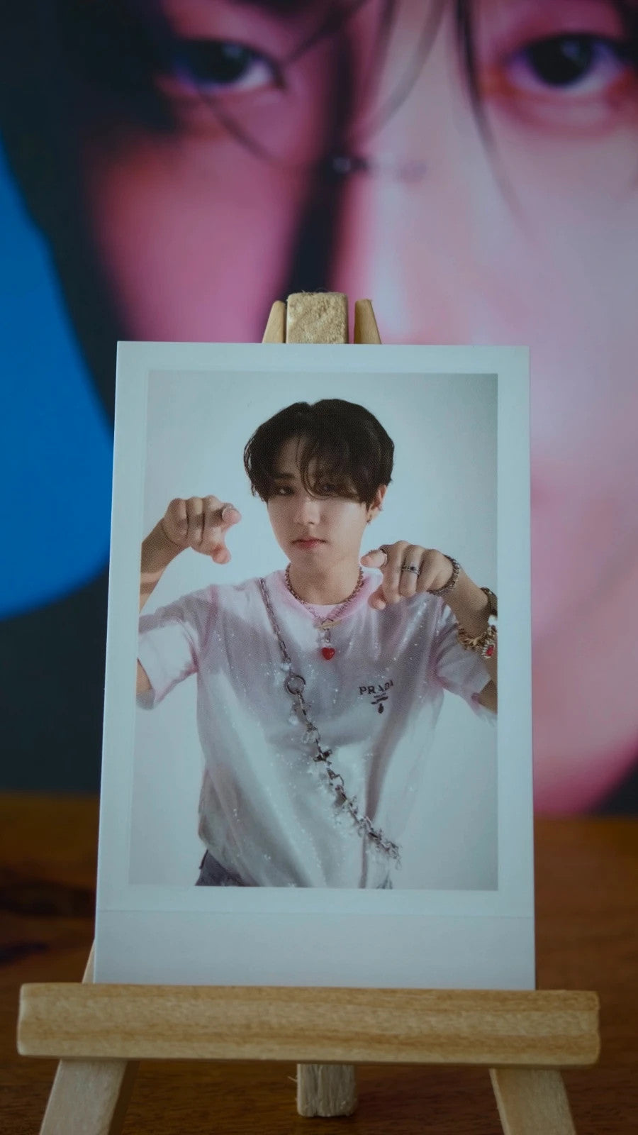 Stray Kids Han MAXIDENT Photocard (Album Polaroid-style) — front