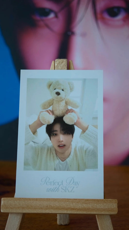 Stray Kids Han Perfect Day with SKZ Photocard (Polaroid Photocard) — front view