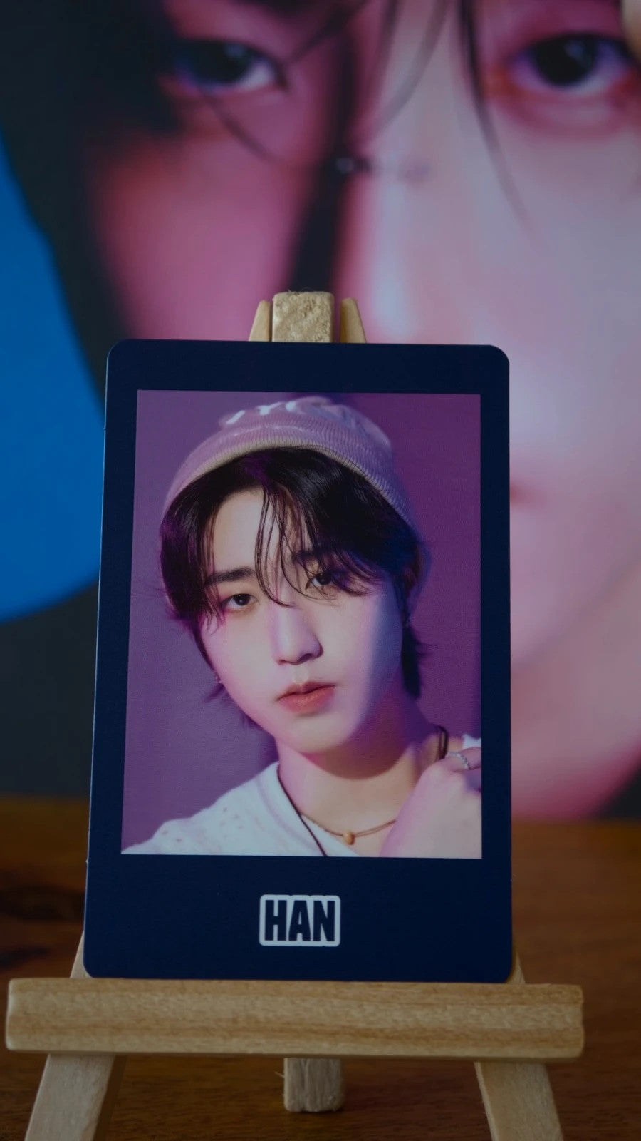 Stray Kids Han JYP JAPAN POPUP STORE 2024 Photocard (Merchandise Photocard Set) — front view
