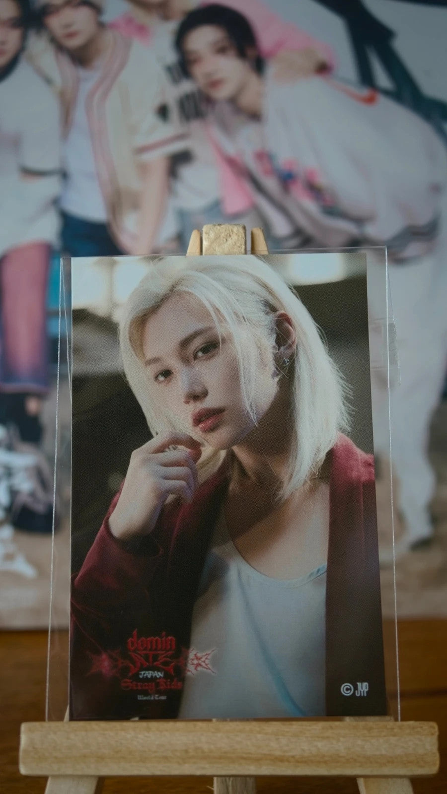 Stray Kids Felix dominATE Photo Sticker, front of sticker