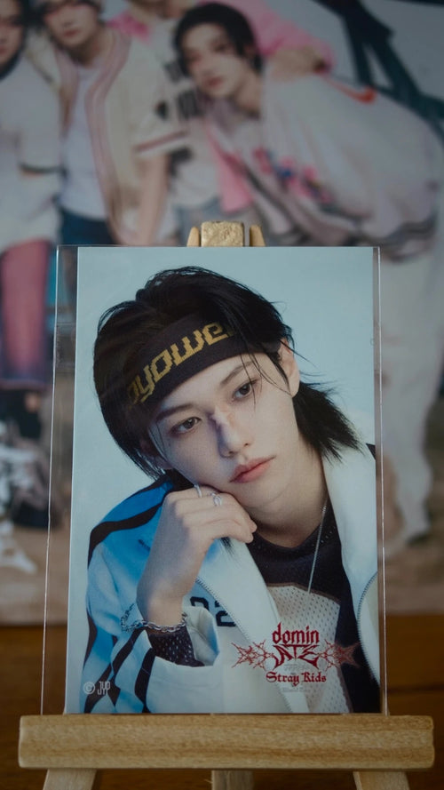 Stray Kids Felix dominATE in Japan Stadium 2025 Photo Sticker (Online Lottery, A Design) — printed photo side