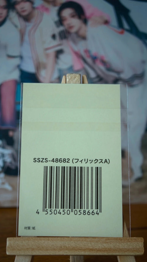 Stray Kids Felix dominATE in Japan Stadium 2025 Photo Sticker (Online Lottery, A Design) — sticker backing