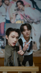 Stray Kids Lee Know & Felix THE SOUND Unit Photocard (Fanclub POB) — front