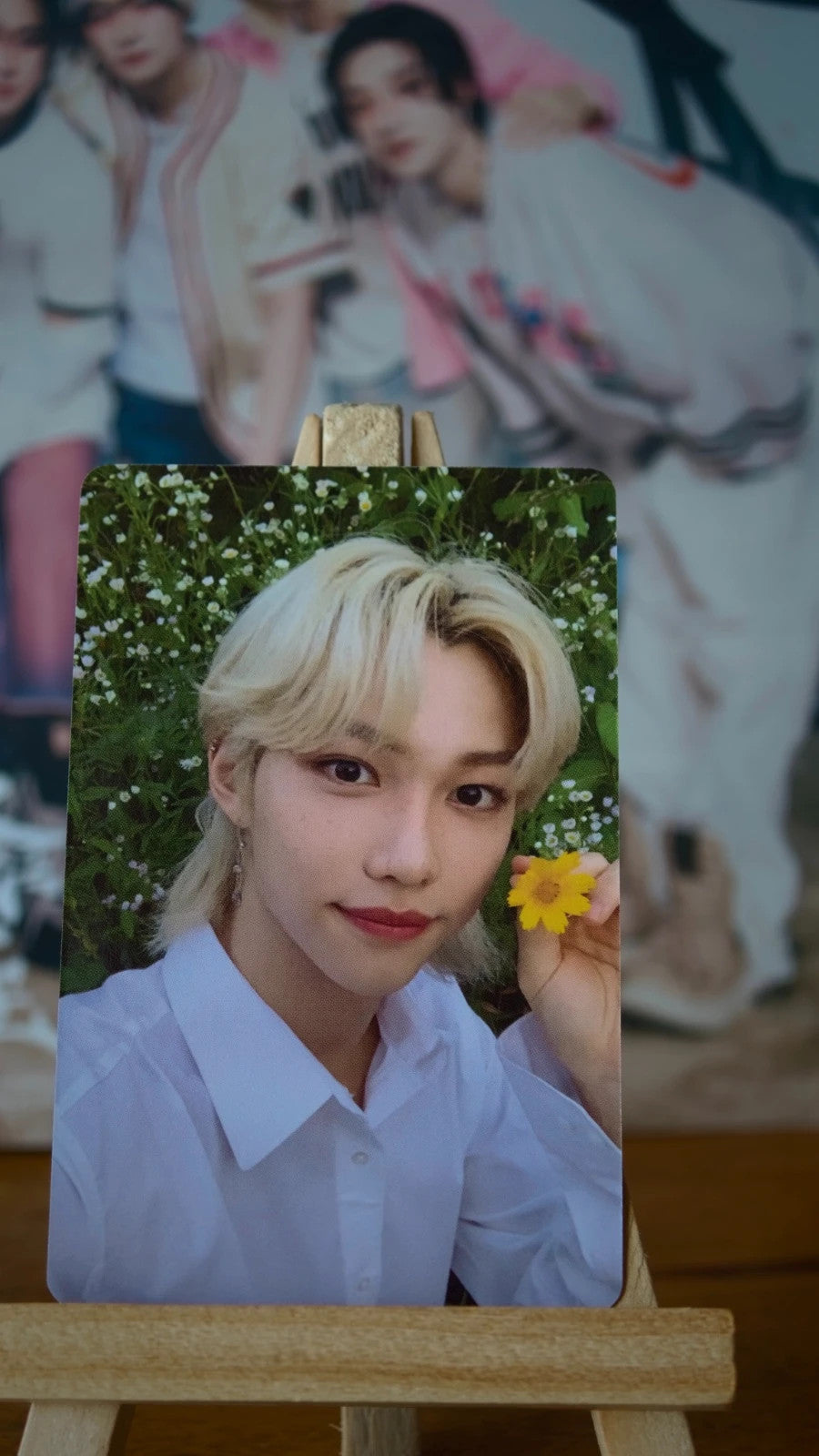 Stray Kids Felix NOEASY Photocard (Limited Ver.) — front