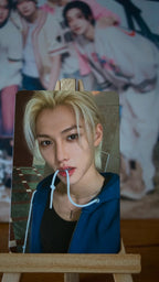 Stray Kids Felix ROCK-STAR Photocard (Soundwave Pop-Up Giveaway Round 1) — front