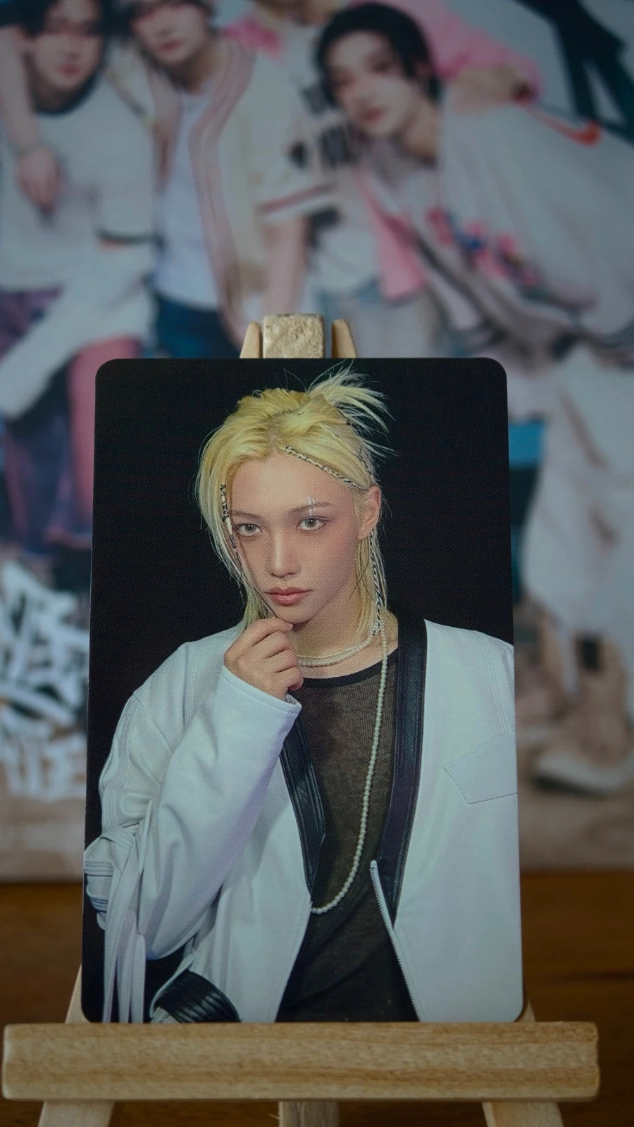 Stray Kids Felix KARMA Photocard (HMV Lucky Draw C) — front