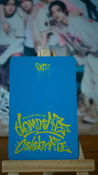Stray Kids Felix dominATE : celebrATE Photocard (Photocard Holder Inclusion) — reverse