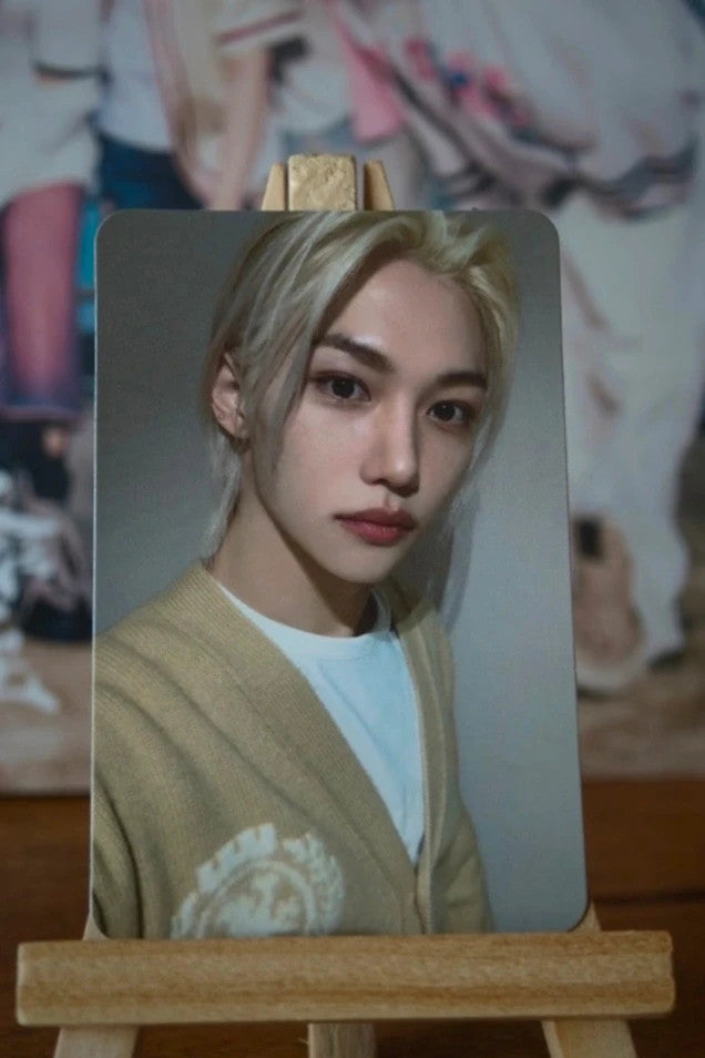 Stray Kids Felix ROCK-STAR Photocard (Soundwave Lucky Draw Round 5) — front