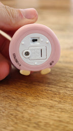 Stray Kids SKZOO DWAEKKI Gacha Light, underside showing switch and battery compartment