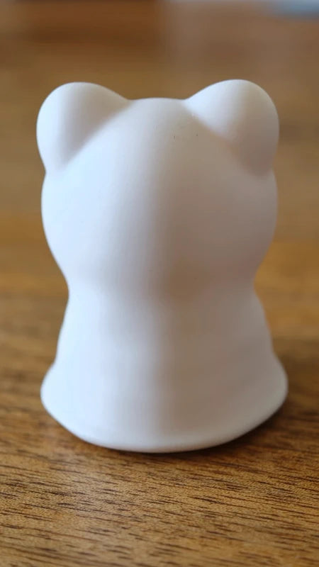Stray Kids SKZOO Jiniret Gacha Light, back of the white hooded figure
