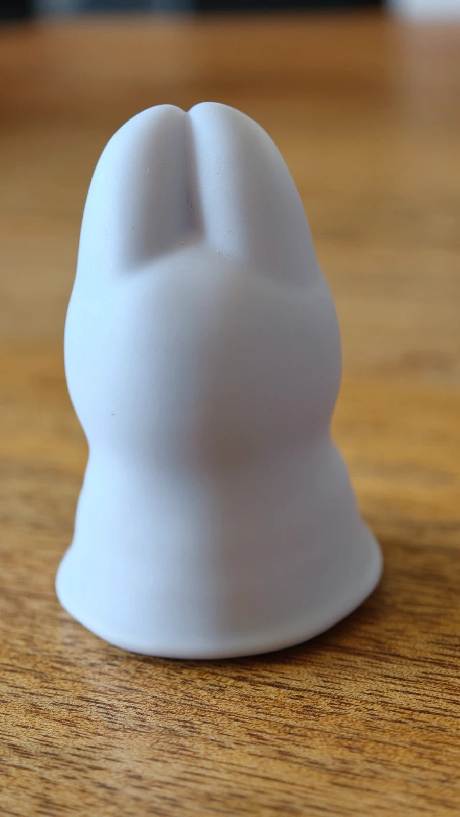 Stray Kids SKZOO Wolf Chan Gacha Light, back of the grey hooded figure