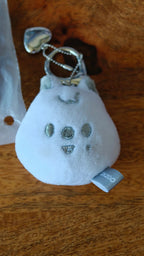 Stray Kids SKZOO HAN QUOKKA Face Keyring (Silver Ver.) — front view