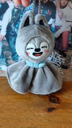Stray Kids SKZOO Wolf Chan Plush — front view