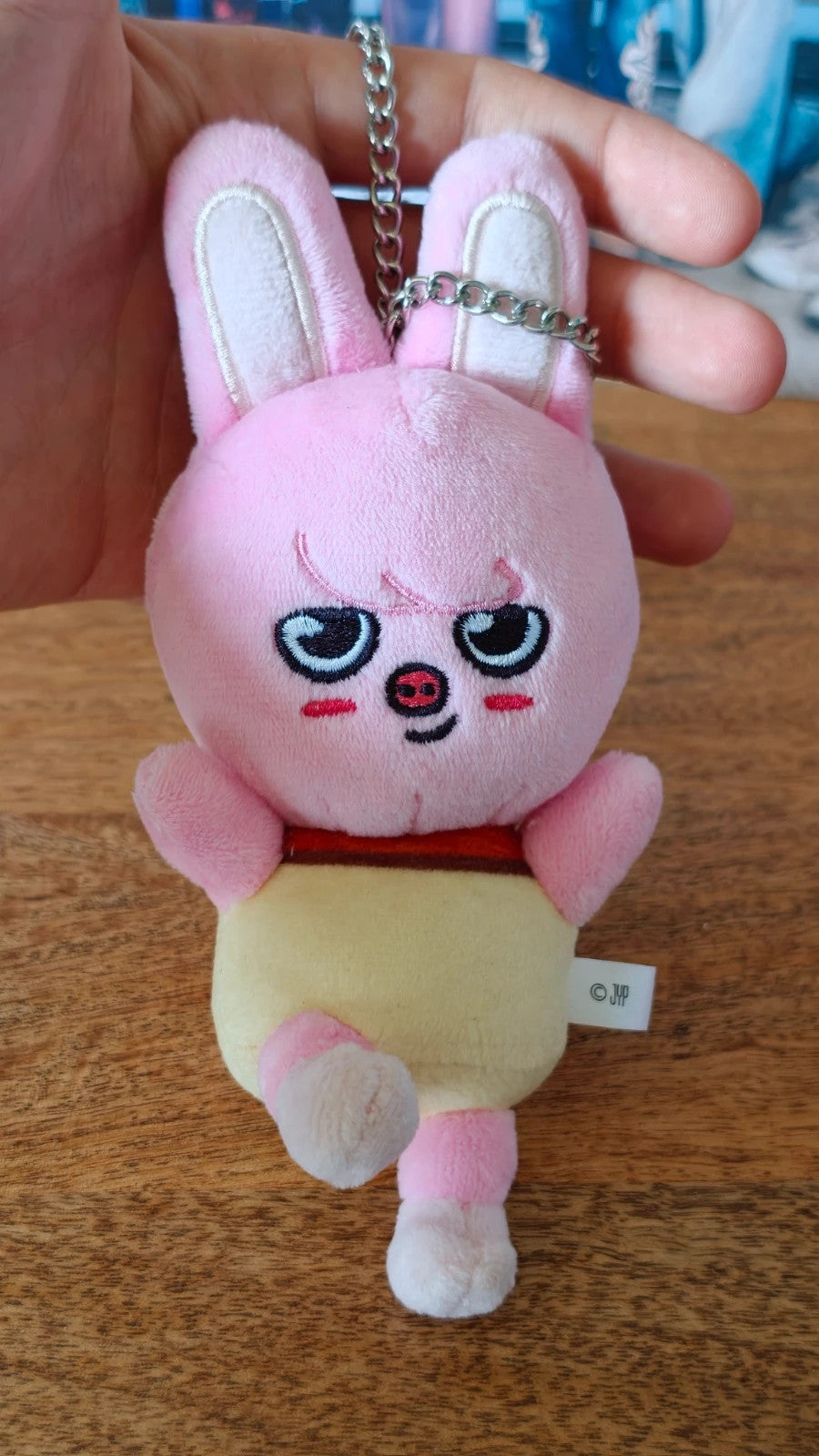 Stray Kids SKZOO DWAEKKI Plush Keyring — front view