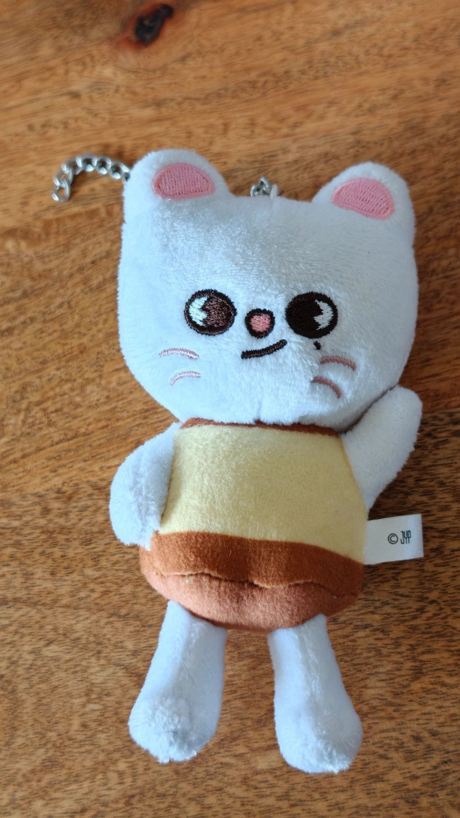 Stray Kids SKZOO Jiniret Plush Keyring — front view
