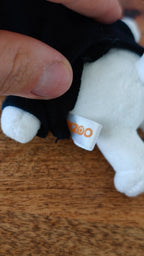 Stray Kids SKZOO Jiniret Plush (Victory), close-up of the plush hand and fabric label