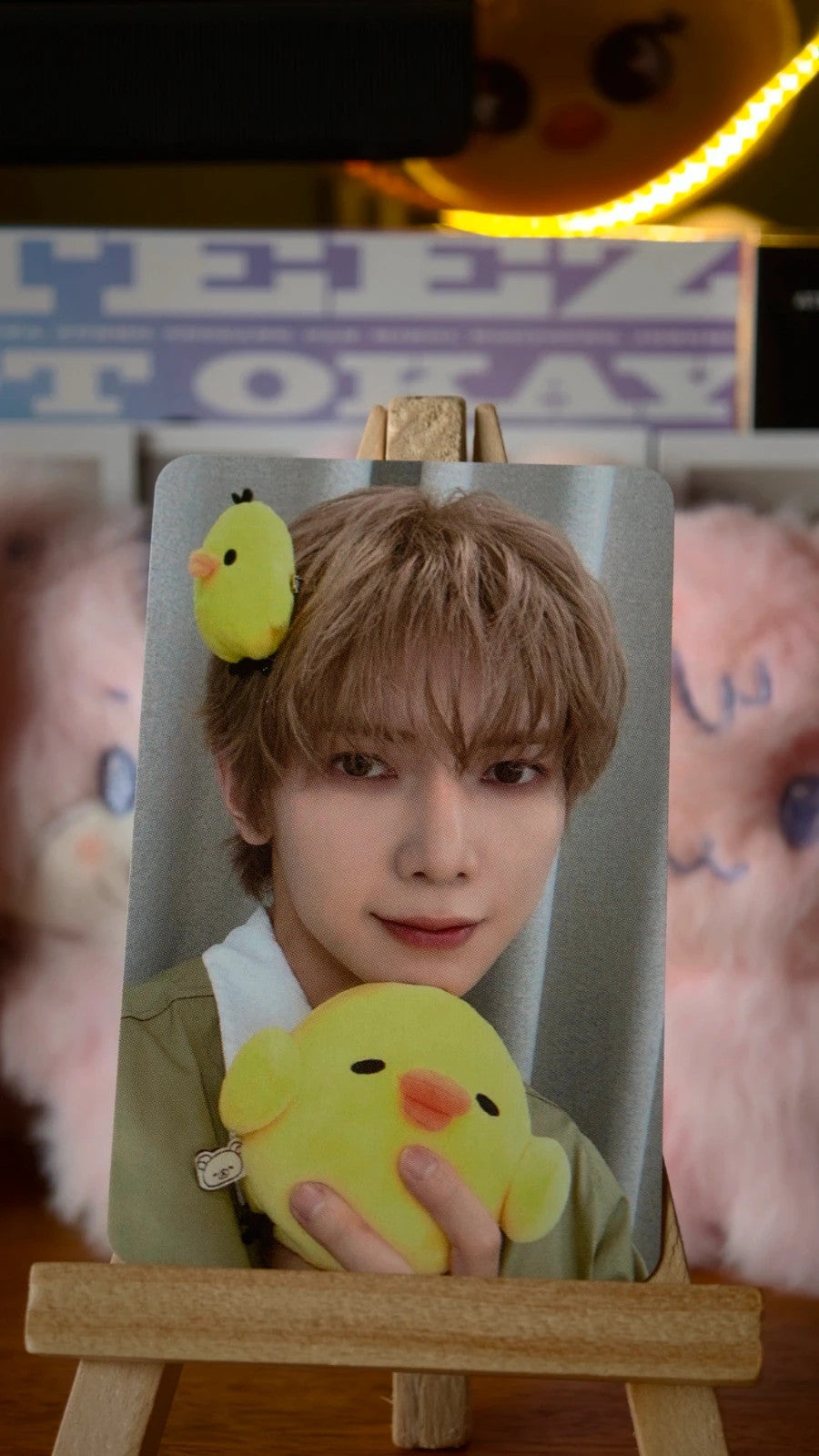 ATEEZ Yeosang GOLDEN HOUR : Part.5 Photocard (HelloLive POB), front of photocard