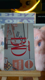 ATEEZ Seonghwa BAD (Japanese Ver.) Photocard — reverse