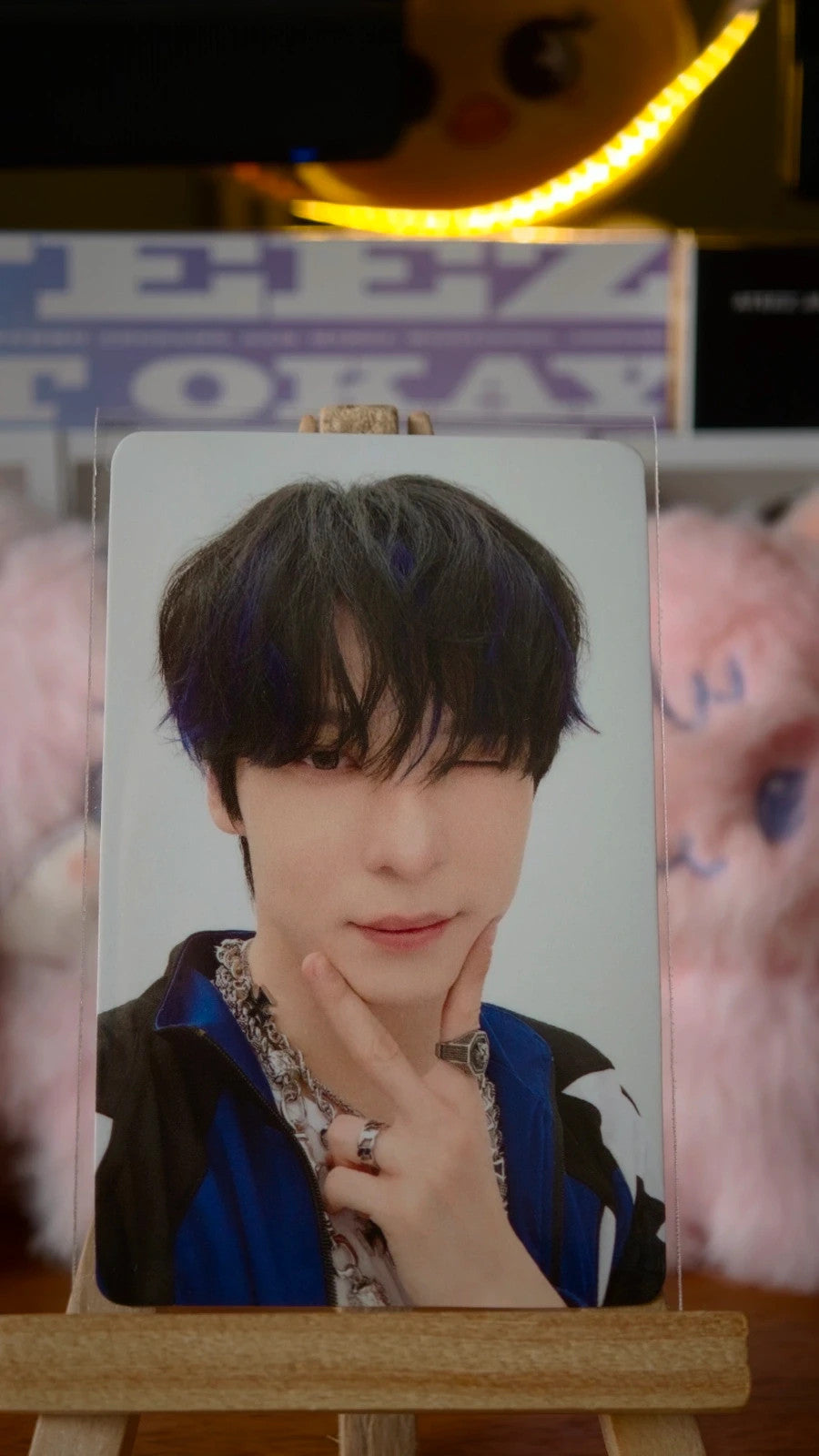 ATEEZ Yunho BAD (Japanese Ver.) Photocard — front